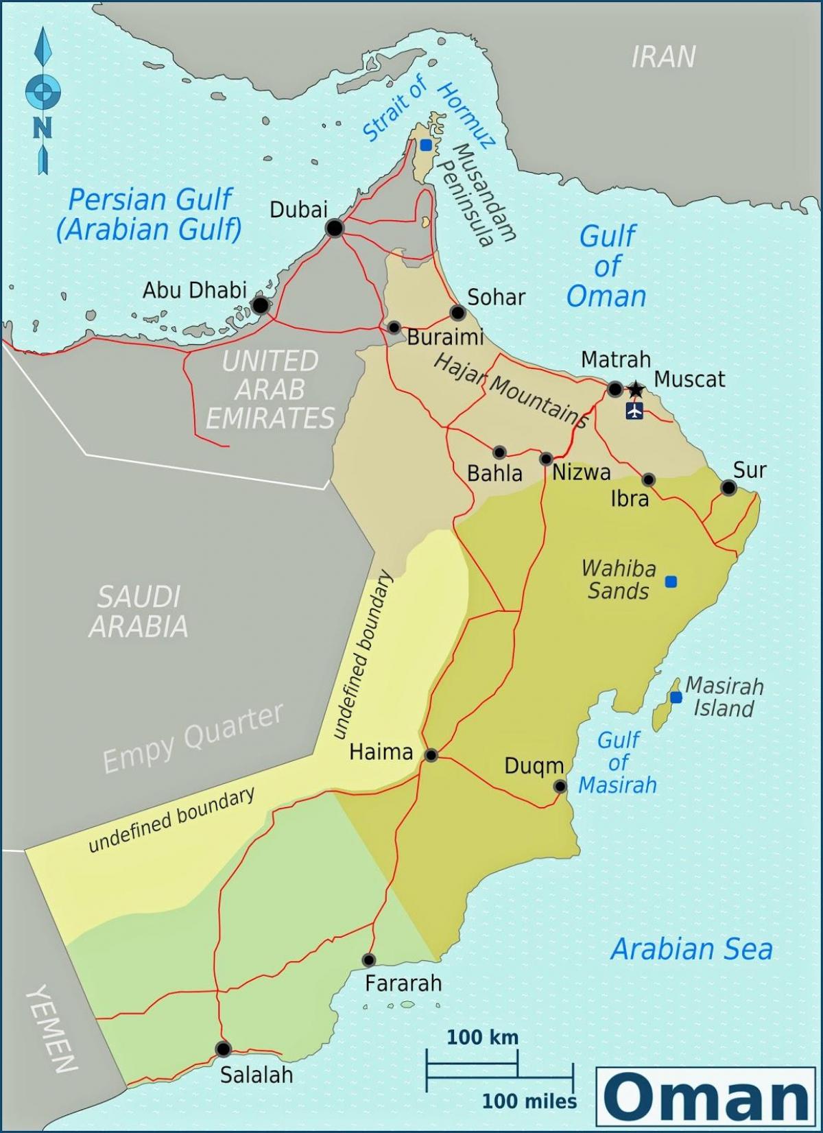 नक्शे के duqm ओमान