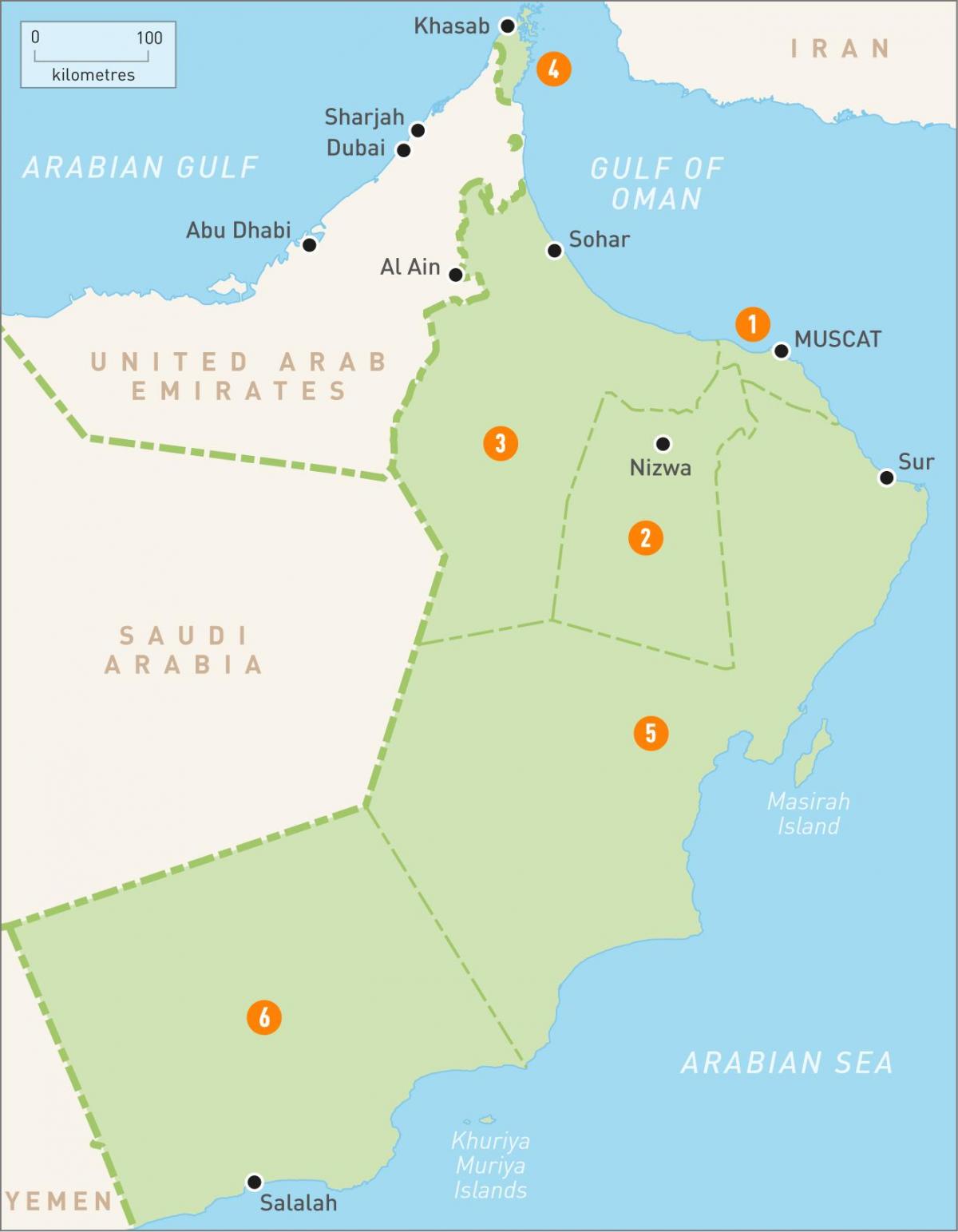 ओमान के नक्शे hd