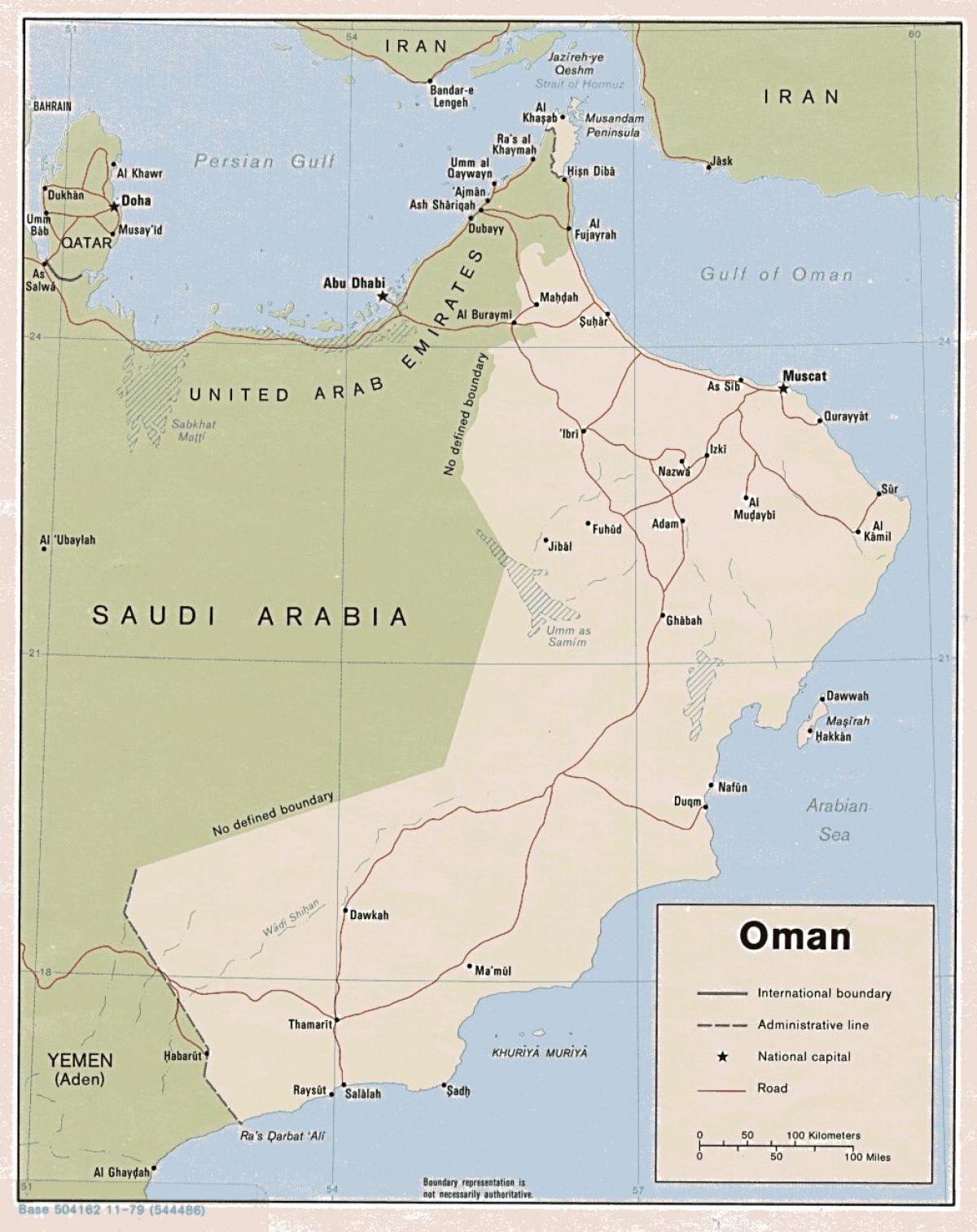 नक्शे के सोहर ओमान