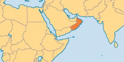 ओमान में नक्शे दुनिया के नक्शे